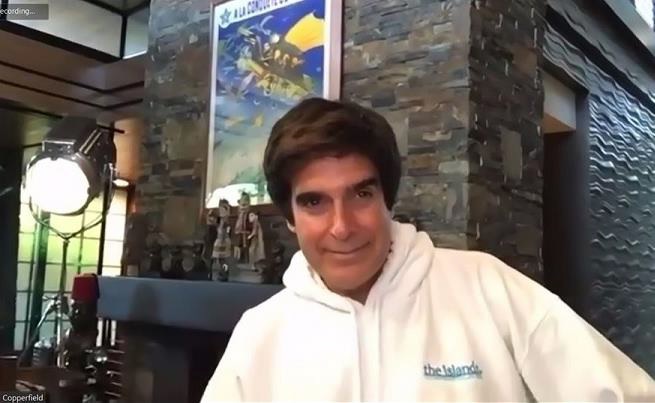 David Copperfield Visits the Dallas Magic Club